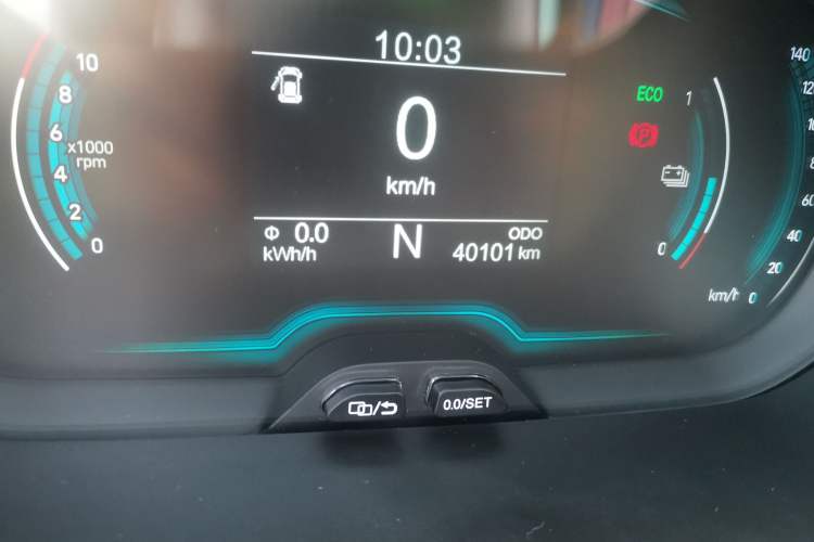 Used Chery New Energy Little Ant 2021 200 000 Yuan Ant Fan Edition Energized Version NMC Lithium Battery 408 km Odometer Close Up