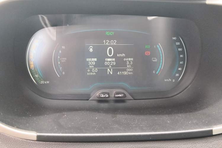 Used Chery New Energy Little Ant 2021 150 000 Yuan "Ant Fan" Edition New Ant Xuan Version Lithium-NMC Battery Odometer Close Up