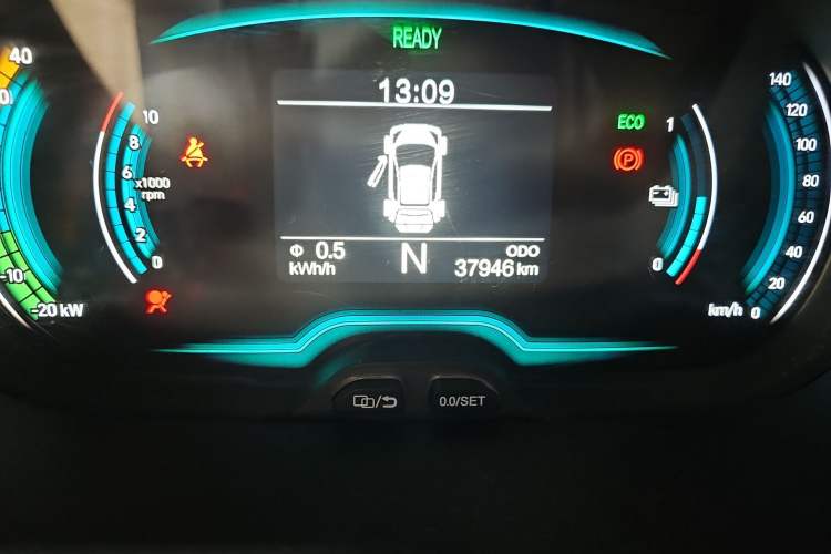 Used Chery New Energy Little Ant 2021 150 000 Yuan Ant Fan Edition Ant Stylish Version Lithium Iron Phosphate Odometer Close Up