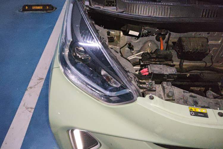Used Chery New Energy Little Ant 2021 200 000-Yuan Ant Fan Edition Oxygen Version Lithium Iron Phosphate 301 km Engine Bay Right