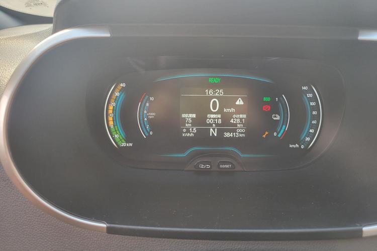 Used Chery New Energy Little Ant 2021 150 000 Yuan Ant Fan Edition Ant Stylish Version Lithium-Ion Battery Odometer Close Up