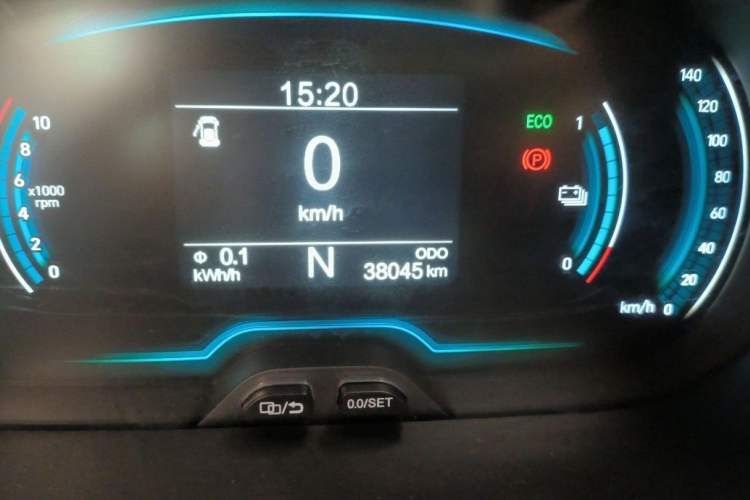 Used Chery New Energy Little Ant 2021 150 000 Yuan "Ant Fan" Edition New Ant Xuan Version Lithium-NMC Battery Odometer Close Up