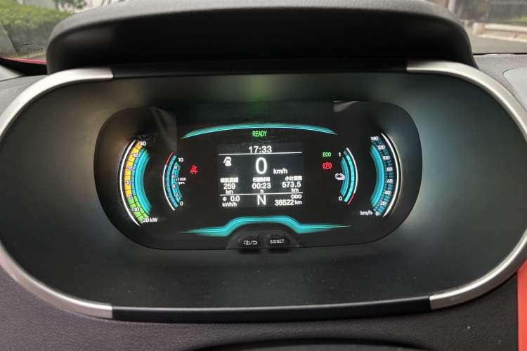 Used Chery New Energy Little Ant 2021 150 000 Yuan Ant Fan Edition New Ant Cool Version Lithium Iron Phosphate Odometer Close Up
