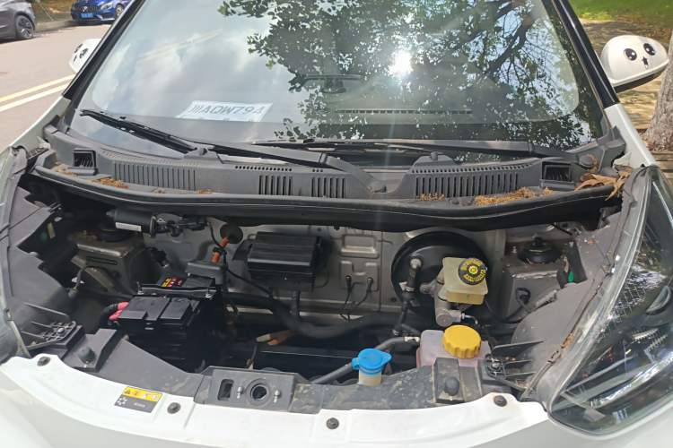 Used Chery New Energy Little Ant 2021 200 000 Yuan Ant Fan Edition Energized Version NMC Lithium Battery 408 km Engine Bay