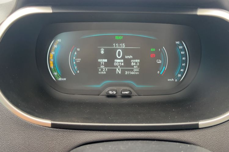 Used Chery New Energy Little Ant 2021 150 000 Yuan Ant Fan Edition Ant Cool Version Lithium Iron Phosphate Odometer Close Up