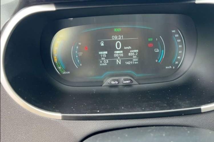 Used Chery New Energy Little Ant 2021 150 000 Yuan "Ant Fan" Edition New Ant Cool Version Lithium-Ion Battery Odometer Close Up