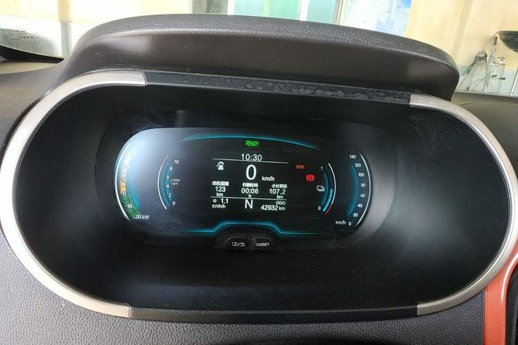 Used Chery New Energy Little Ant 2021 150 000 Yuan "Ant Fan" Edition New Ant Cool Version Lithium-Ion Battery Instrument Cluster