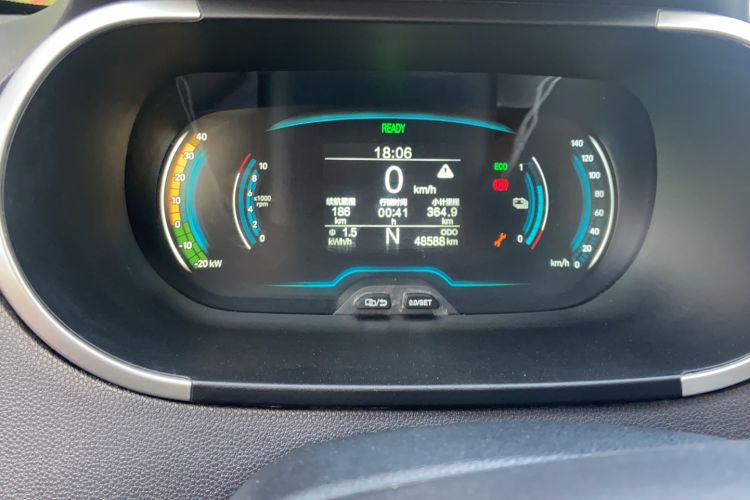 Used Chery New Energy Little Ant 2021 150 000 Yuan Ant Fan Edition Ant Cool Version Lithium Iron Phosphate Odometer Close Up