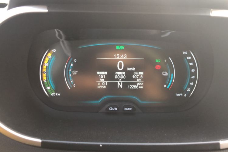 Used Chery New Energy Little Ant 2021 Revised Version 150 000 Yuan Ant Fan Edition New Ant Cool Edition Lithium Iron Phosphate Odometer Close Up