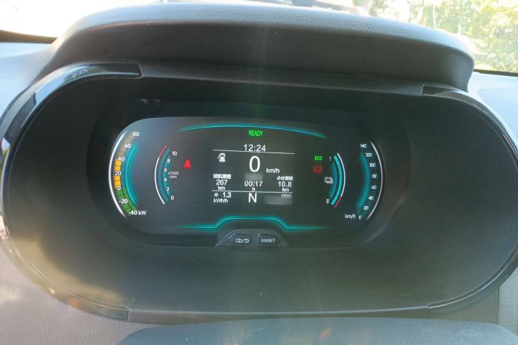 Used Chery New Energy Little Ant 2022 300 000 Yuan "Ant Fan" Edition "Extra Sweet" Version Lithium Iron Phosphate 29.2 kWh 30 kW 301 km Instrument Cluster