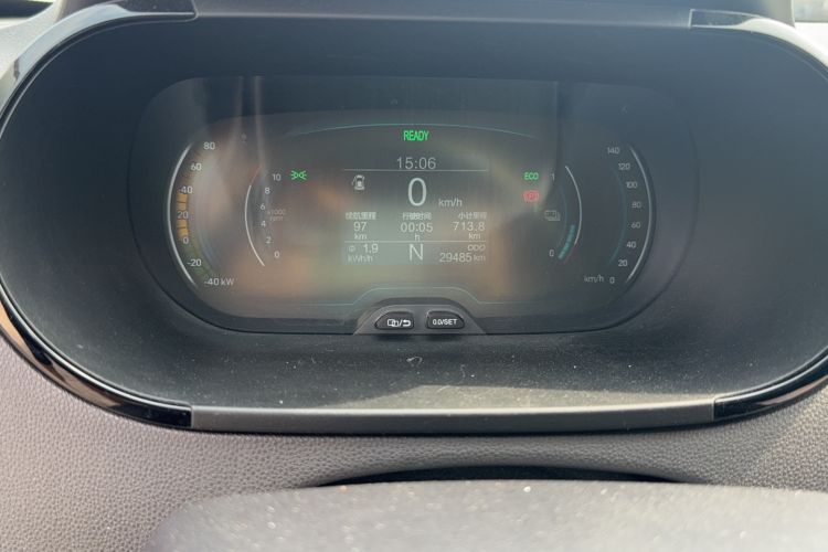 Used Chery New Energy Little Ant 2022 Sweet Pink Edition Half-Sugar Version Lithium Iron Phosphate 30 kW 301 km Odometer Close Up