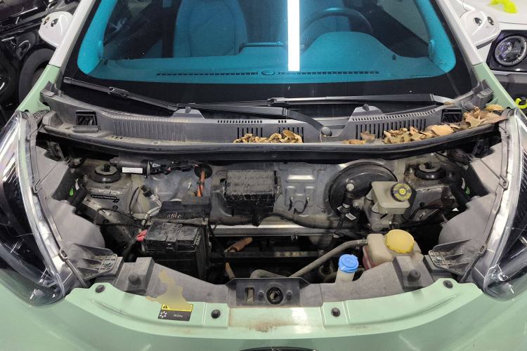 Used Chery New Energy Little Ant 2022 Sweet Pink Edition Half-Sugar Version Lithium Iron Phosphate 30 kW 301 km Engine Bay
