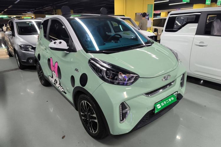 Used Chery New Energy Little Ant 2022 Sweet Pink Edition Half-Sugar Version Lithium Iron Phosphate 30 kW 301 km Front Right 45 Deg
