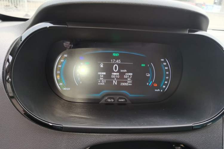 Used Chery New Energy Little Ant 2022 Revised Version Sweet Pink Edition Half-Sugar Version Lithium Iron Phosphate 30.7 kWh 30 kW 301 km Instrument Cluster