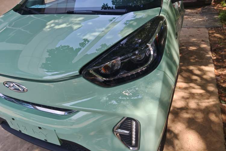 Used Chery New Energy Little Ant 2022 Sweet Pink Edition Half-Sugar Version Lithium Iron Phosphate 30 kW 301 km Left Front Headlight