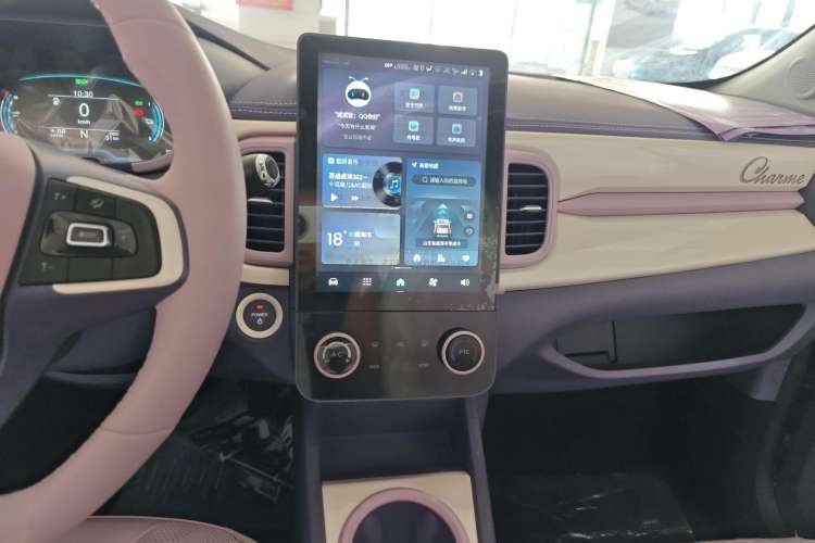 Used Chery New Energy Little Ant 2022 Me 301km Romance Phosphate Lithium-Iron Audio And AC Panel