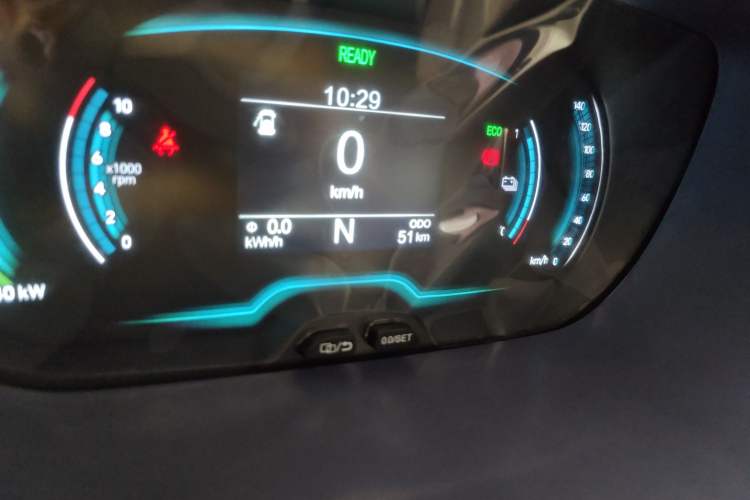 Used Chery New Energy Little Ant 2022 Me 301km Romance Phosphate Lithium-Iron Odometer Close Up