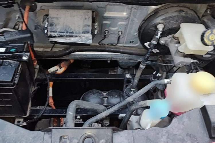 Used Chery New Energy Little Ant 2022 Sweet Pink Edition Half-Sugar Version 3-Cell Lithium 30kW 301km Engine Bay
