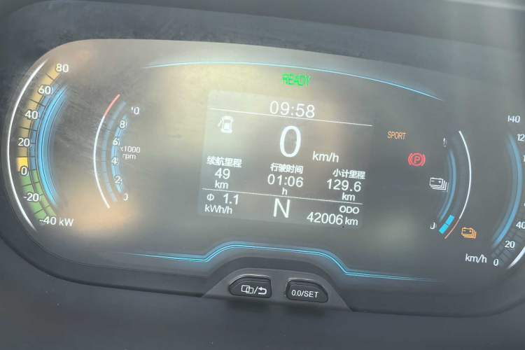 Used Chery New Energy Little Ant 2022 Revised Version Sweet Pink Edition Half-Sugar Version Lithium Iron Phosphate 30.7 kWh 30 kW 301 km Odometer Close Up