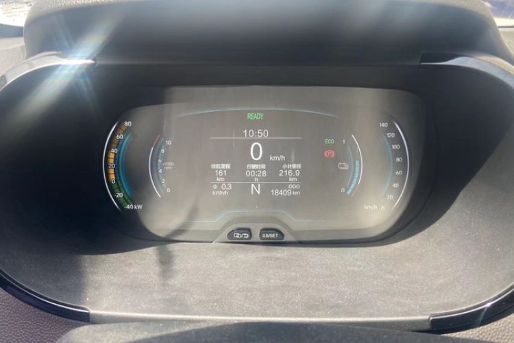 Used Chery New Energy Little Ant 2022 Restyled Version Sweet Pink Edition Half-Sugar Version 28.8 kWh 30 kW 301 km Odometer Close Up
