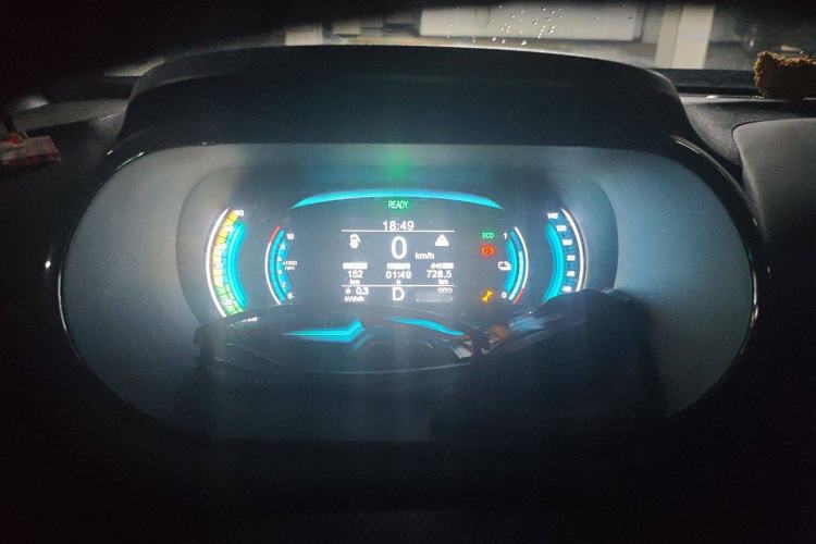 Used Chery New Energy Little Ant 2023 251km True Love Edition Lithium Iron Phosphate Instrument Cluster
