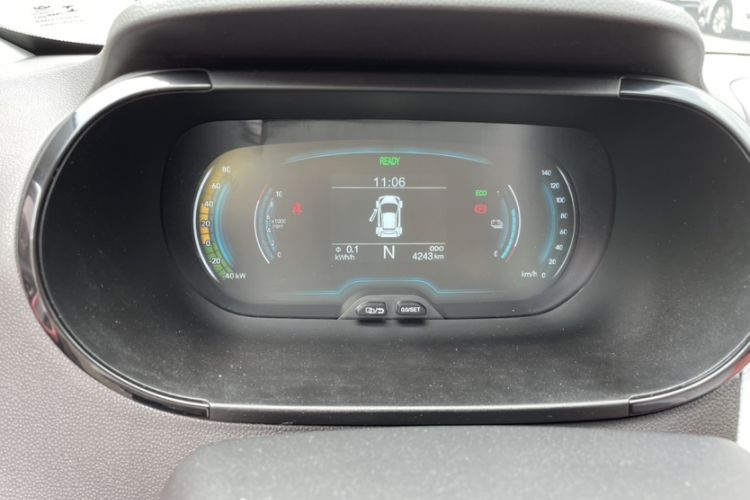 Used Chery New Energy Little Ant 2023 251km True Love Edition Lithium Iron Phosphate Odometer Close Up
