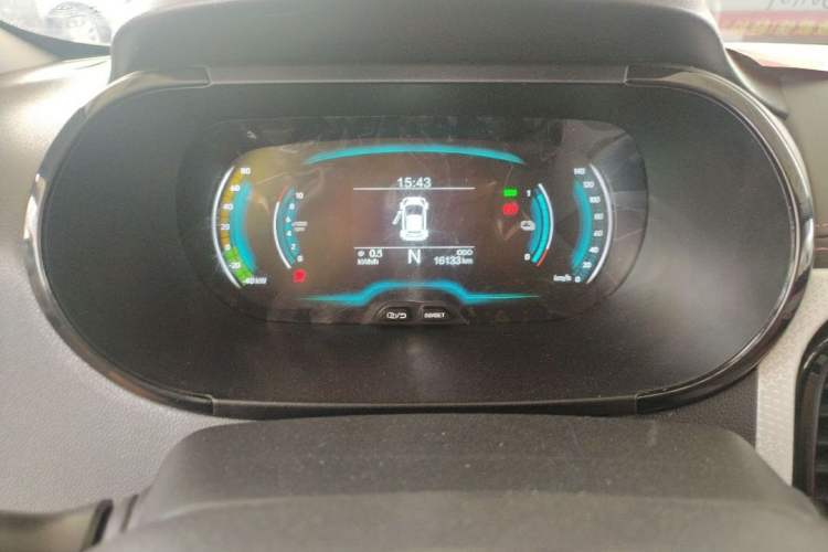 Used Chery New Energy Little Ant 2023 251km True Love Edition Lithium Iron Phosphate Odometer Close Up