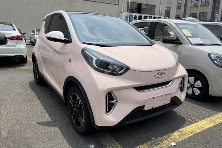 Used Chery New Energy Little Ant 2023 251km True Love Edition Lithium Iron Phosphate Roof