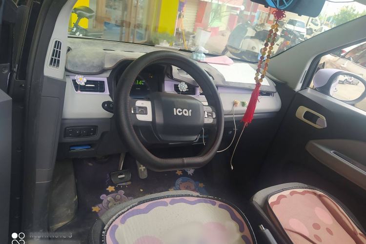 Used Chery New Energy QQ Ice Cream 2022 170km Sundae Phosphate Lithium-Ion Interior 1