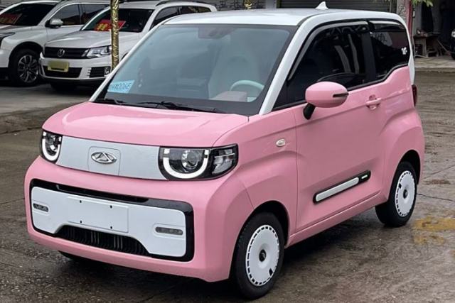 Used Chery New Energy QQ Ice Cream 2022 Taohuanxi Sweet Peach Edition