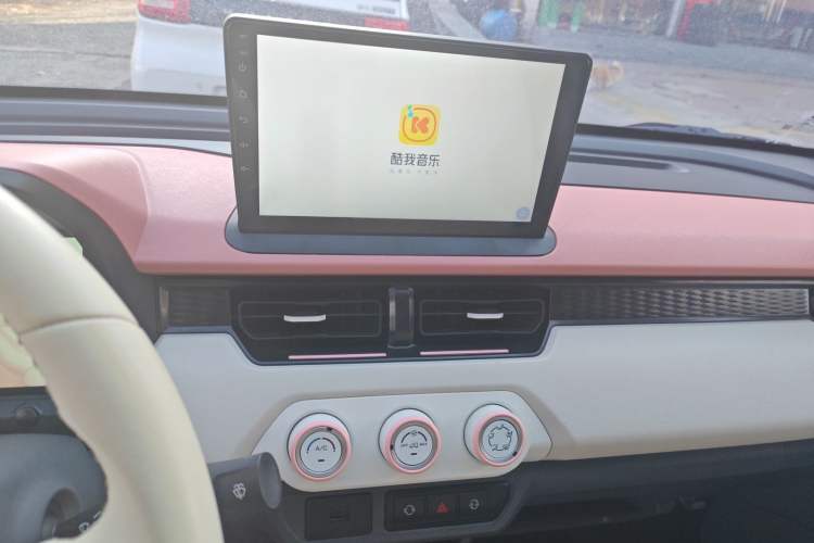 Used Chery New Energy QQ Ice Cream 2022 Taohuanxi Sweet Peach Edition Audio And AC Panel