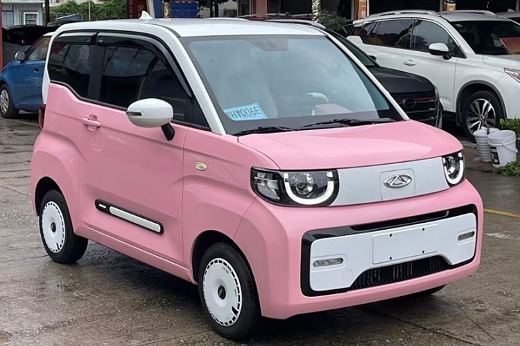Used Chery New Energy QQ Ice Cream 2022 Taohuanxi Sweet Peach Edition Exterior 1