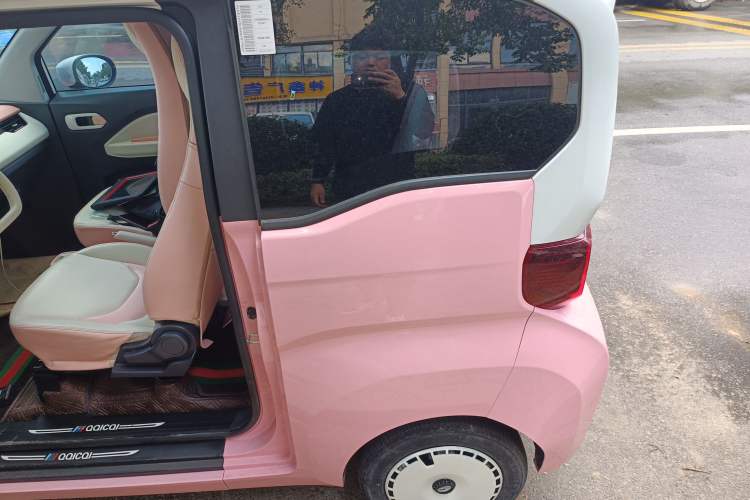 Used Chery New Energy QQ Ice Cream 2022 Taohuanxi Sweet Peach Edition Left Rear Door Interior