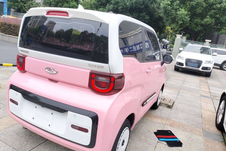 Used Chery New Energy QQ Ice Cream 2022 Taohuanxi Sweet Peach Edition Rear Right 45 Deg