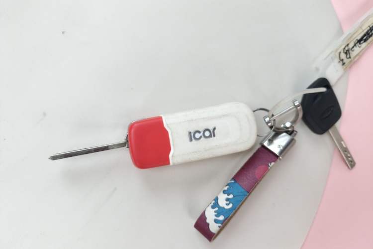 Used Chery New Energy QQ Ice Cream 2022 Taohuanxi Sweet Peach Edition Vehicle Key