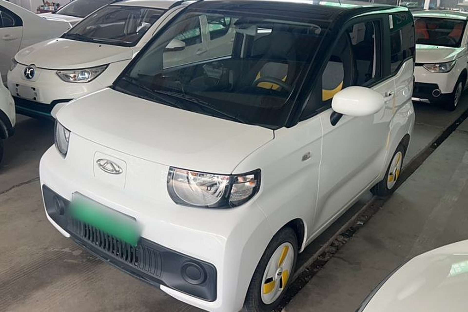 Used Chery New Energy QQ Ice Cream 2023 170km Milkshake – Lithium Iron Phosphate Front Left 45 Deg