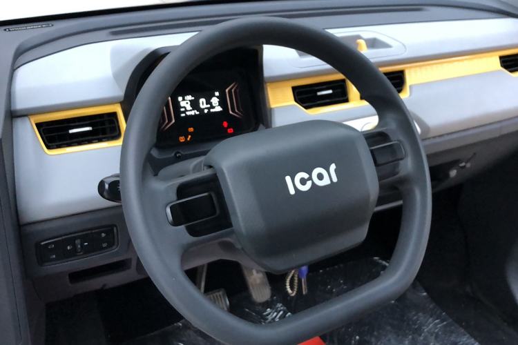 Used Chery New Energy QQ Ice Cream 2023 170km Milkshake – Lithium Iron Phosphate Steering Wheel