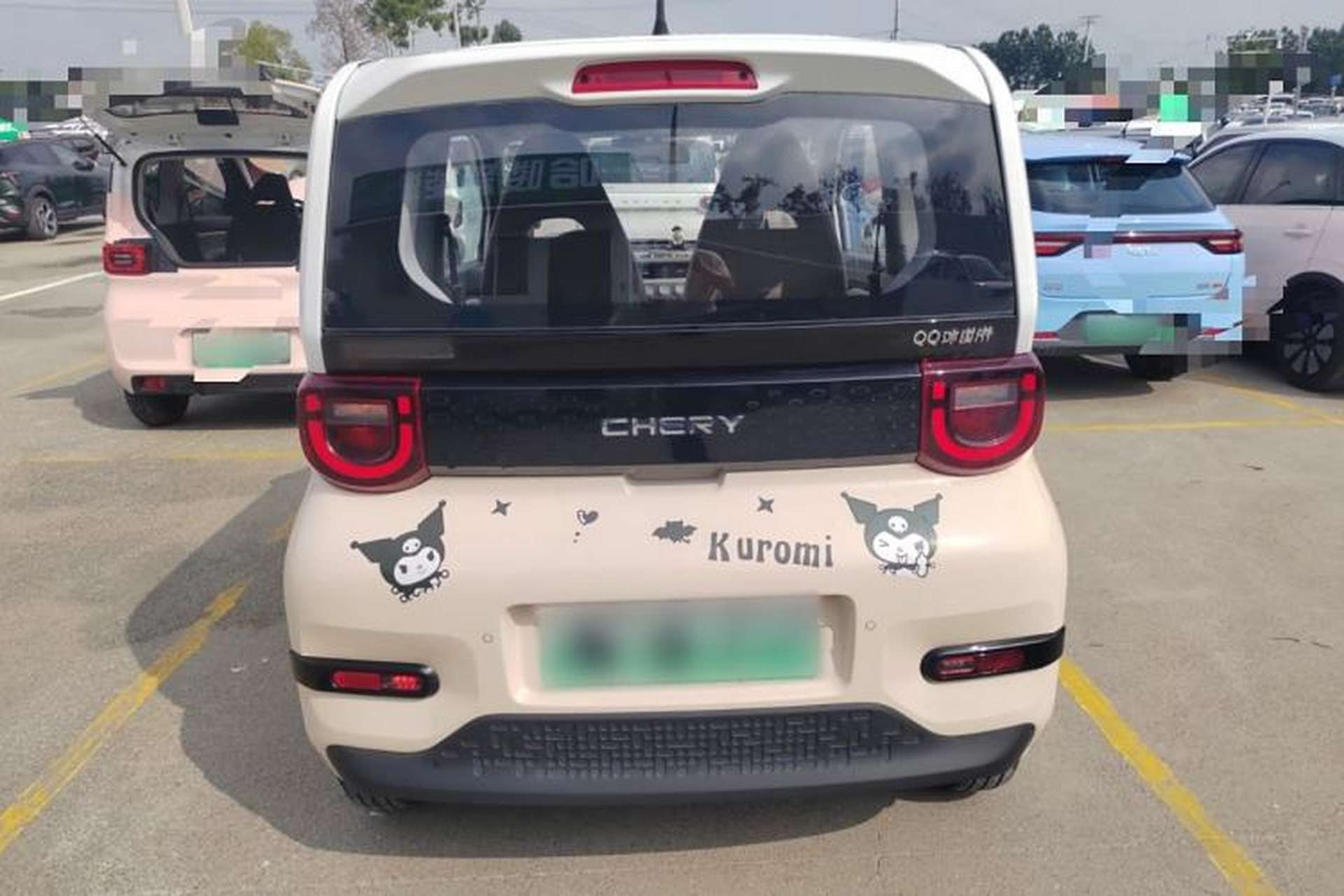 Used Chery New Energy QQ Ice Cream 2024 Restyled 170 km Sundae Rear