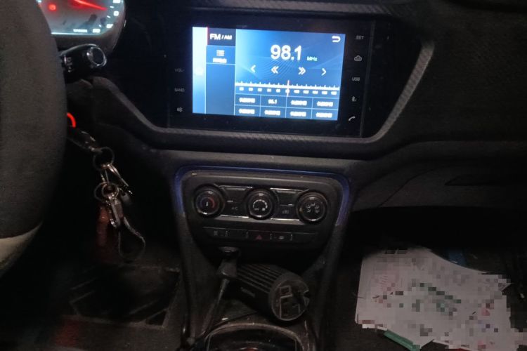 Used Chery New Energy Tiggo 3xe 2018 480 Comfort Edition Audio And AC Panel
