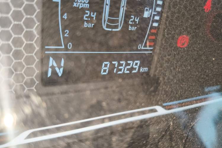 Used Chery New Energy Tiggo 3xe 2018 400 Comfort Edition Odometer Close Up