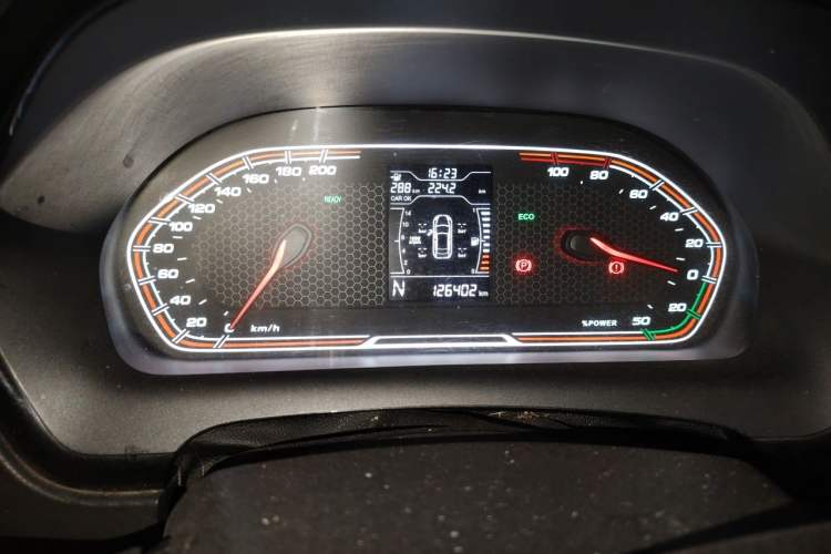 Used Chery New Energy Tiggo 3xe 2018 400 Comfort Edition Odometer Close Up