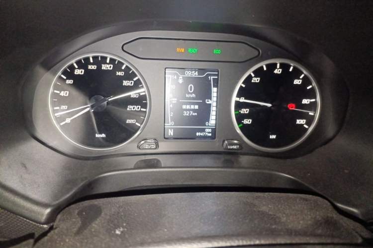 Used Chery New Energy Tiggo e 2019 Enjoyment Edition Odometer Close Up