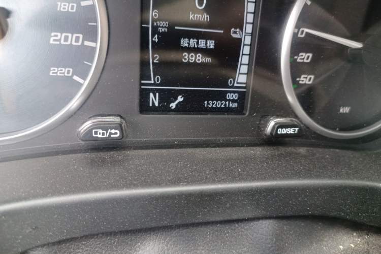 Used Chery New Energy Tiggo e 2019 Enjoyment Edition Odometer Close Up