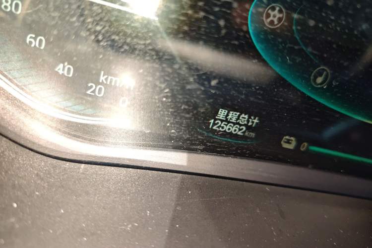 Used Chery New Energy Tiggo e 2021 Tiger Roar Edition 95kW Odometer Close Up