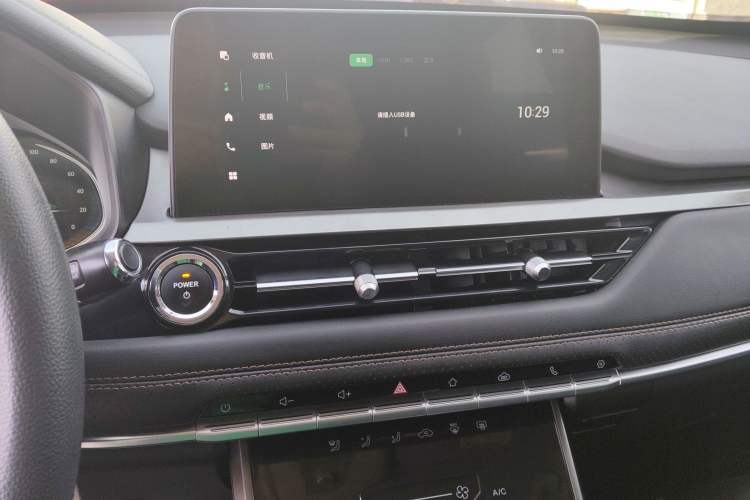 Used Chery New Energy Tiggo e 2021 Tiger Leap Edition 95kW Audio And AC Panel