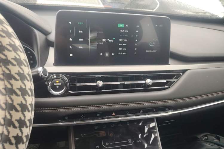 Used Chery New Energy Tiggo e 2021 Tiger Leap Edition 95kW Audio And AC Panel
