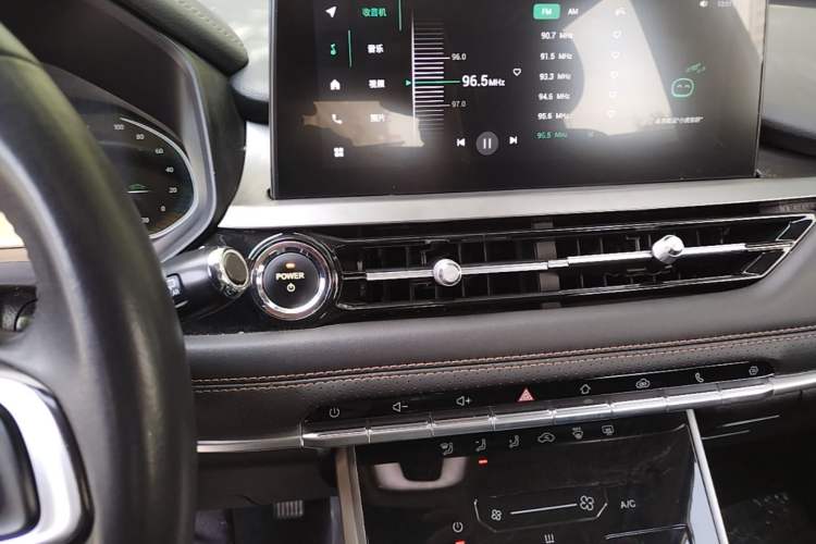 Used Chery New Energy Tiggo e 2021 Tiger Roar Edition 95kW Audio And AC Panel