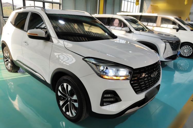 Used Chery New Energy Tiggo e 2021 Tiger Roar Edition 95kW Front Right 45 Deg