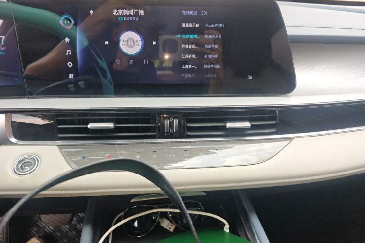 Used Chery OMODA 2022 1.6 TGDI DCT High-Dimensional Version Audio And AC Panel