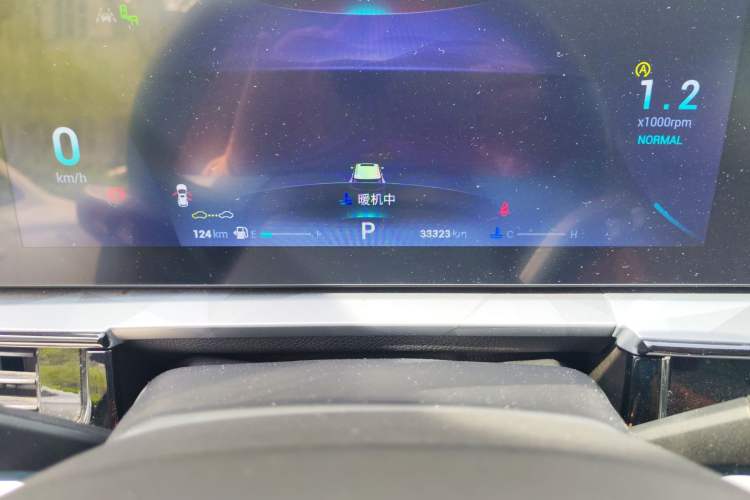 Used Chery OMODA 2022 1.6 TGDI DCT Ultra-Dimensional Edition Odometer Close Up